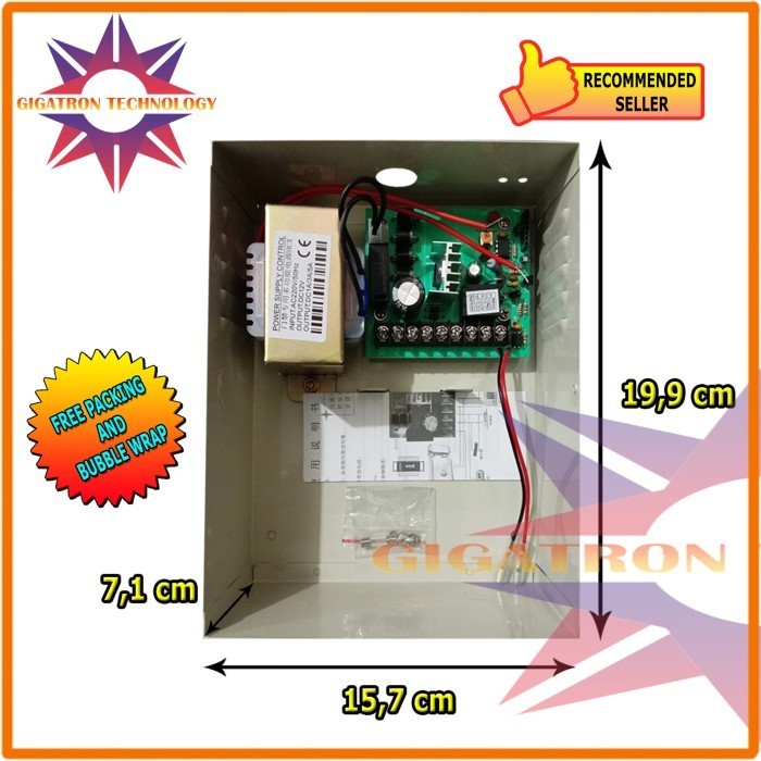 

Backup Box Power Supply Access Control 5A 12V / PSU 5A Box PSU 12V 5A
