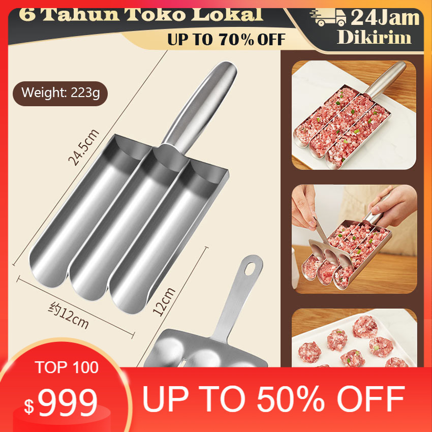 Alat Cetakan Bakso Manual / Alat Cetak Bakso Model Stainless Steels /  Alat Cetak Bakso/Pencetak Dag