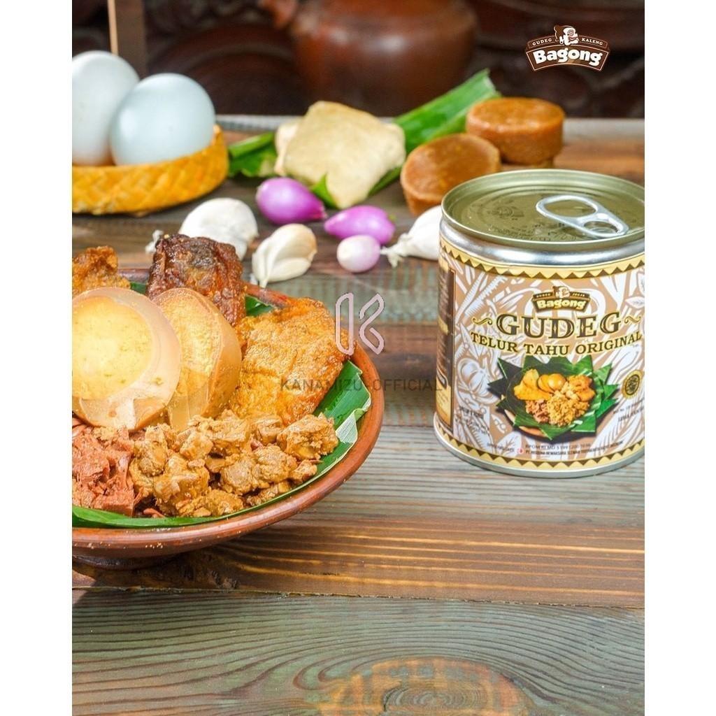 

Gudeg Bagong TELUR TAHU ORIGINAL 300 gram Kaleng Makanan Khas Yogyakarta Kalengan Instant Instan Masak Oleh Asli Widjilan Yu Djum Wijilan Yogya Indonesia