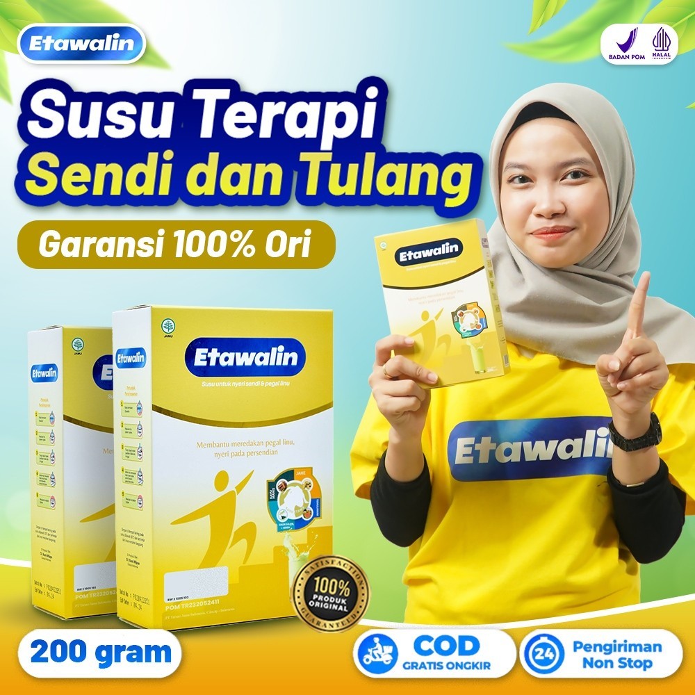 

Paket 2 Box Etawalin - 3x Lebih Efektif Atasi Asam Urat Dan Segala Nyeri Sendi Dengan Susu Etawa Berkhasiat Susu Memperkuat Kepadatan Tulang Susu Meningkatkan Daya Tahan Tubuh Susu Asam Urat Susu Sendi Susu Nyeri Sendi 200 gram