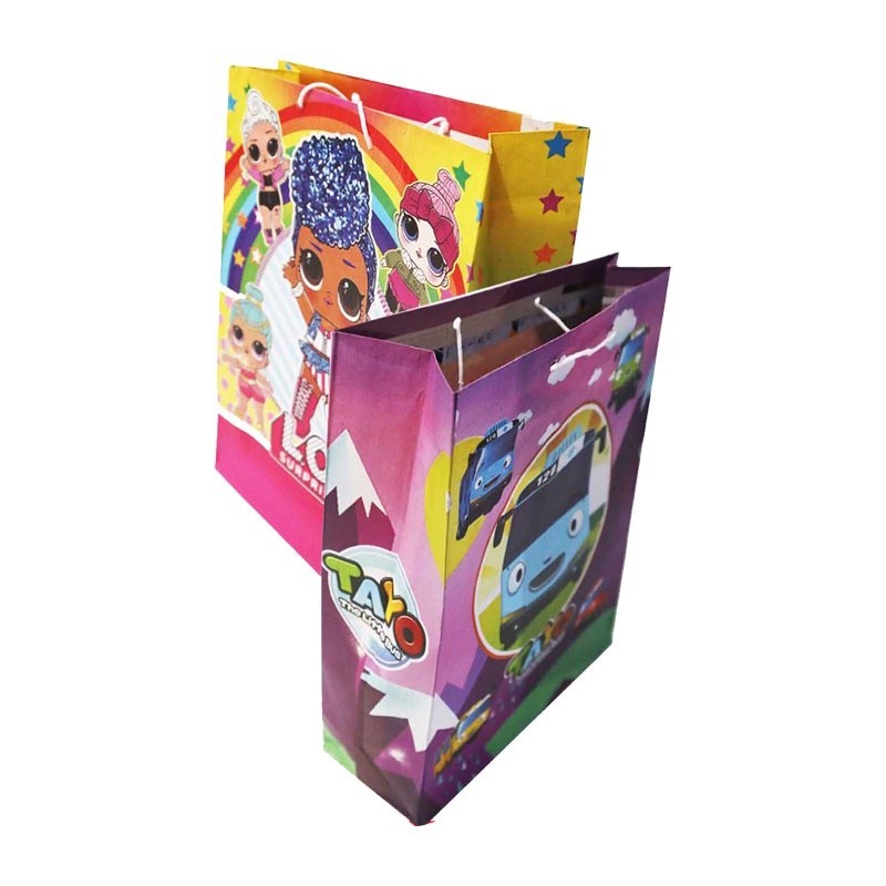 

10 PCS Tas kertas/tempat snack/tempat kado/paper bag murah