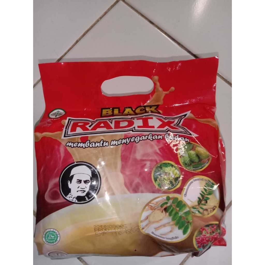 

Kopi Radix Kopi Black Radix Pak Haji ORIGINAL [1 pouch Isi 20 Sachet ] Asli