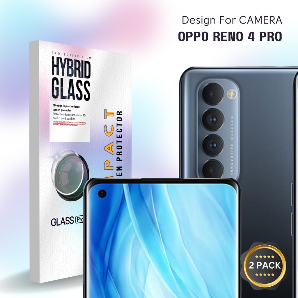 Hybrid Glass Camera for Oppo Reno4 Pro Reno 4 Pro Screen Protector - Anti Gores Kamera Lens Camera P