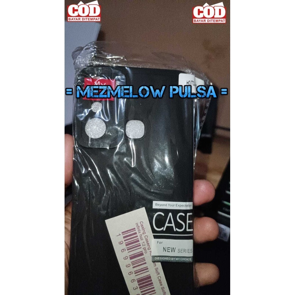 Casing Case Pelindung Kamera Silikon Caseng Softcase Case INFINIX HOT 12 PRO