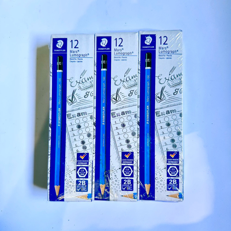 

PROMO Pensil 2B Staedtler Mars Lumograph isi 12 pcs