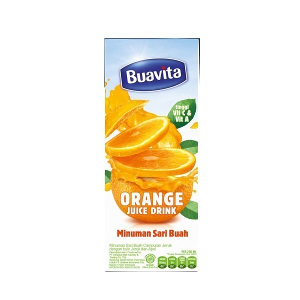 

BUAVITA ORANGE 245 ML - JUS Diskon
