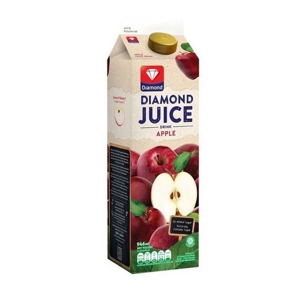 

Jus Juice DIAMOND UHT APPLE 1L Diskon