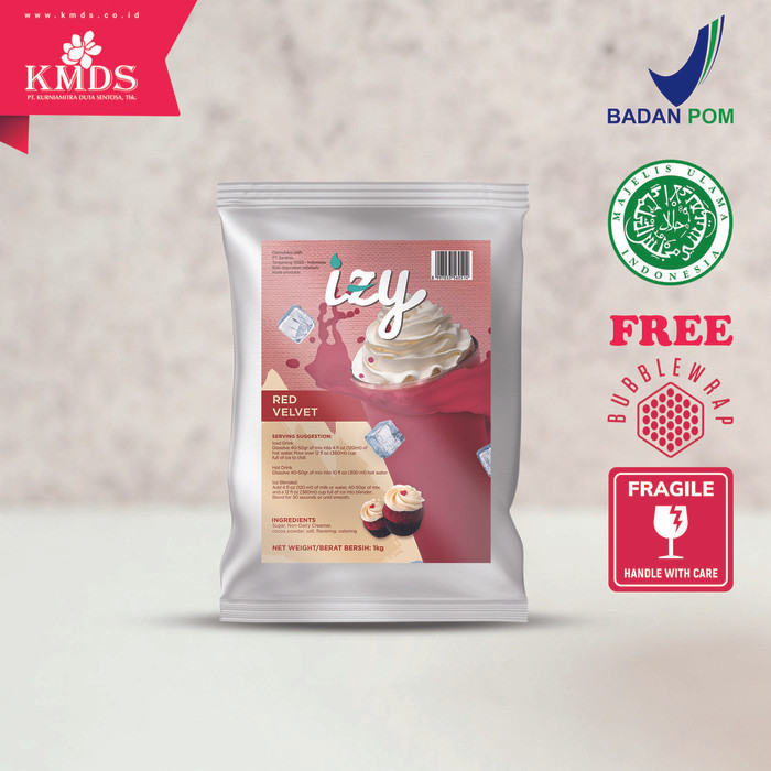 

[Ready] IZY RED VELVET POWDER DRINK 1KG