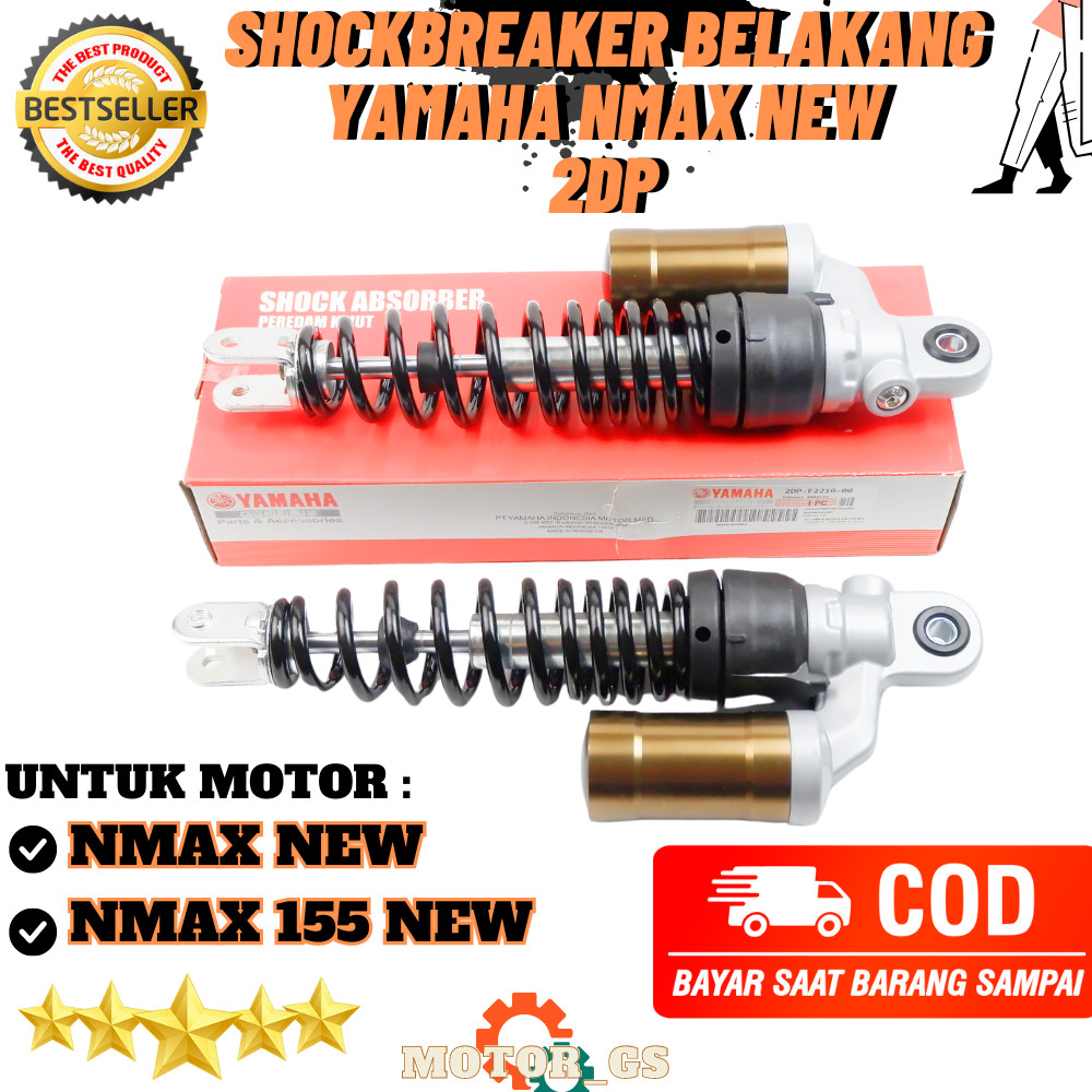 Shockbreaker Belakang Motor Nmax New / ShockBreaker Yamaha NMAX 155 New - 2DP
