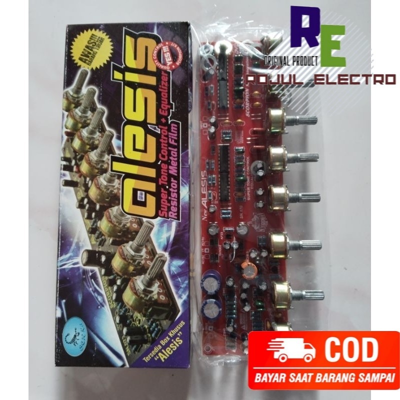 ALE SIS ALESIS Tone Control + Equaliser Stereo
