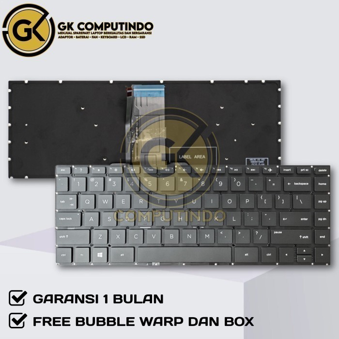 Keyboard HP 14-BF 14-BE 14S-BE 14-BC 14S-BC 240 G6 245 G6 246 G6 14-BW