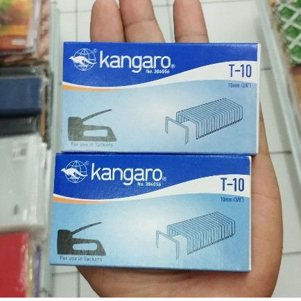 

ISI STAPLES KANGARO T-10 GUN 10mm ( 3/8" ) KUAT DAN ORIGINAL