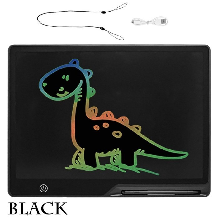 

Thosti LCD Drawing Writing Tablet 16" Papan Tulis Anak Board Writing Pad - Hitam Color