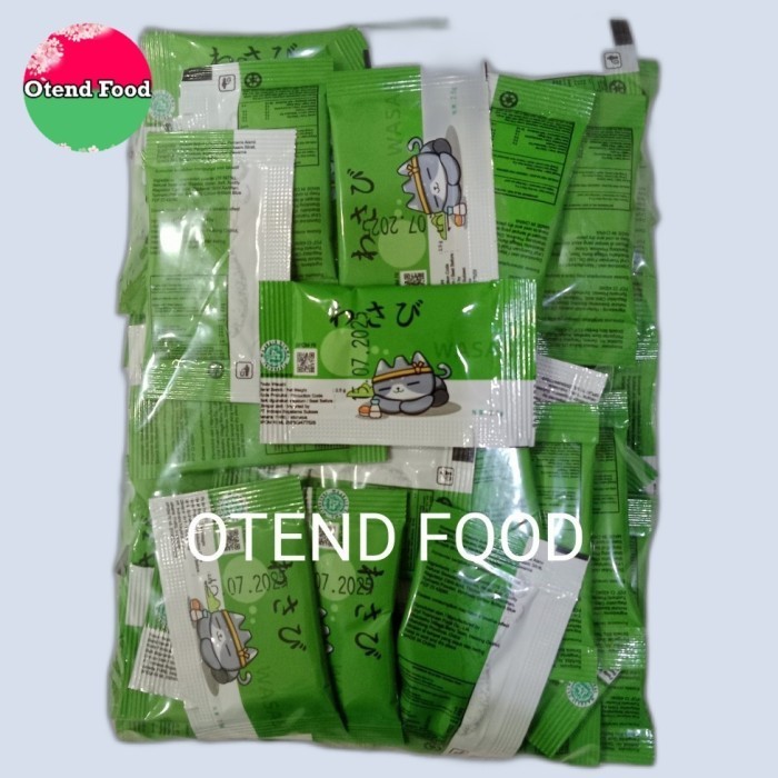 

Roux Wasabi sachet / Wasabi Sachet 100pcs