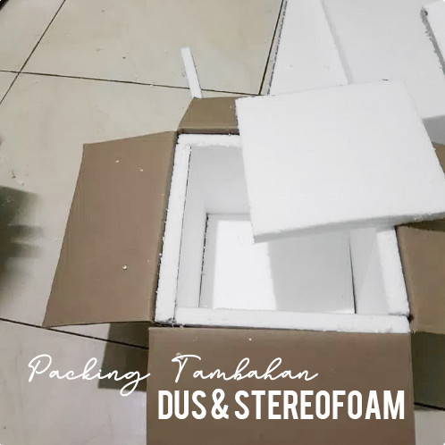 

Packing Tambahan Dus dan Stereofoam