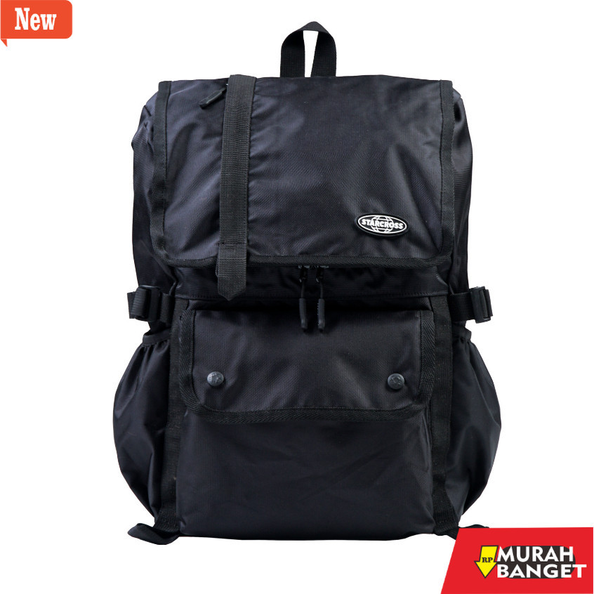 Tas Ransel pria kekinian STARCROSS Backpack - BS BP 115 - Black