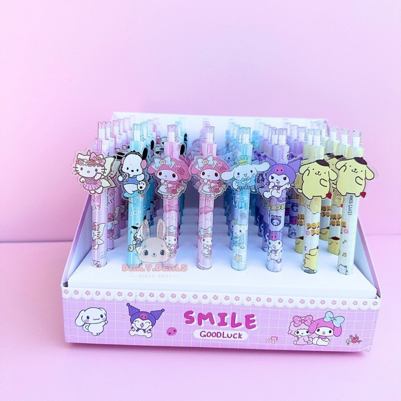 

BOLPEN SANRIO LUCU, BOLPEN KUROMI, BOLPEN CINAMON ROLL, BOLPEN POM POM PURIN BEST SELLER