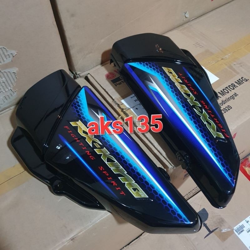 Cover Body Box Aki Rx king Rxking 2007 Biru Original