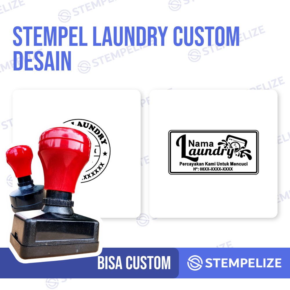 

Stempel Laundry Custom Desain