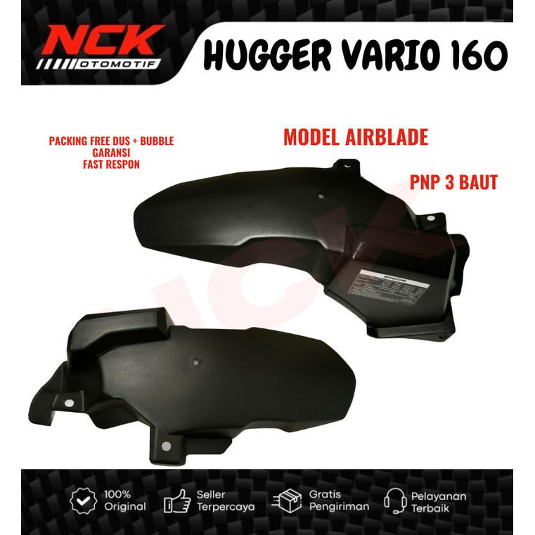 ORIGINAL HUGGER SPAKBOR KOLONG AIRBLADE VARIO 160 PCX 160 - VARIO 160