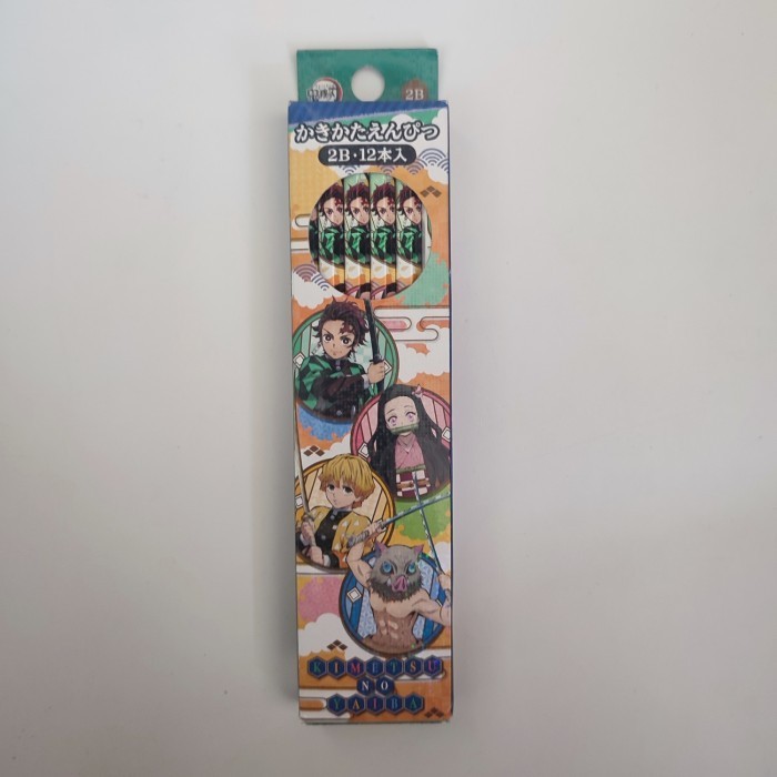 

merch kimetsu no yaiba pensil 2b tanjiro nezuko inosuke zenitsu