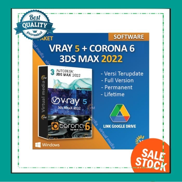 Hitz Pro Vrr4Yy 5 3Ds Max 2022 Corona 6 Software Render 3D Termurah - Vr4Y 5 3Dmax