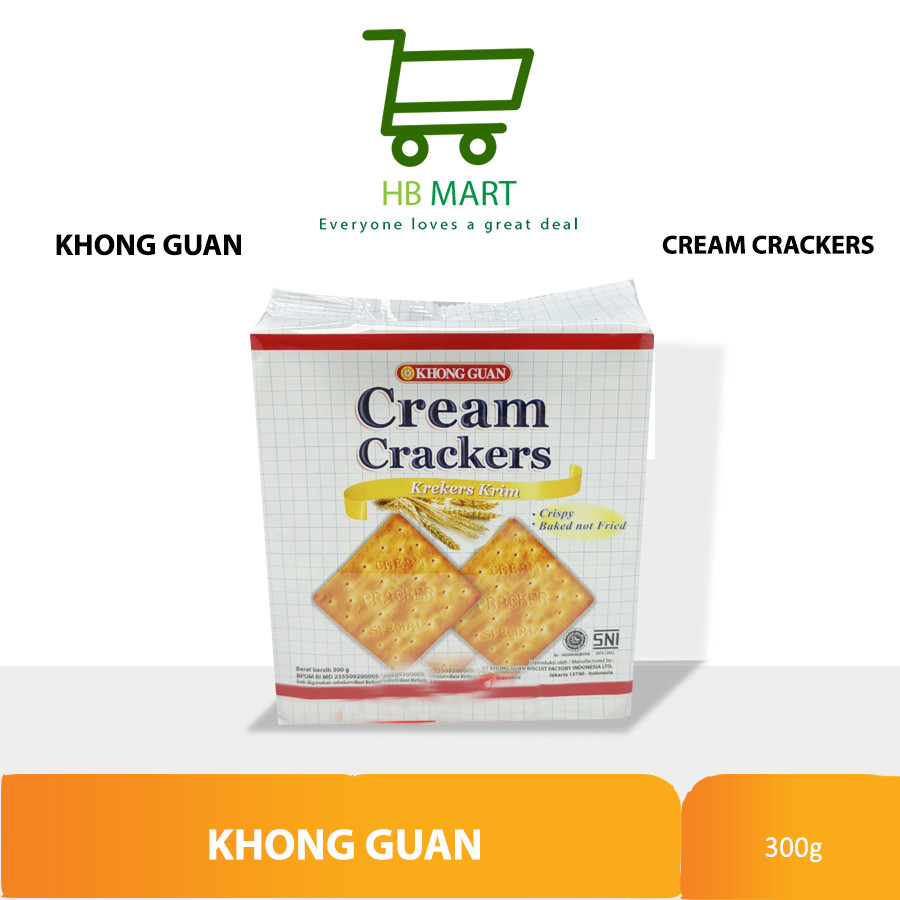 

Khong Guan Cream Crackers 300g