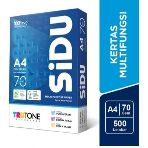 

Sinar Dunia Kertas Fotocopy Pint HVS A4 / Sidu 70 Gr 1 Rim