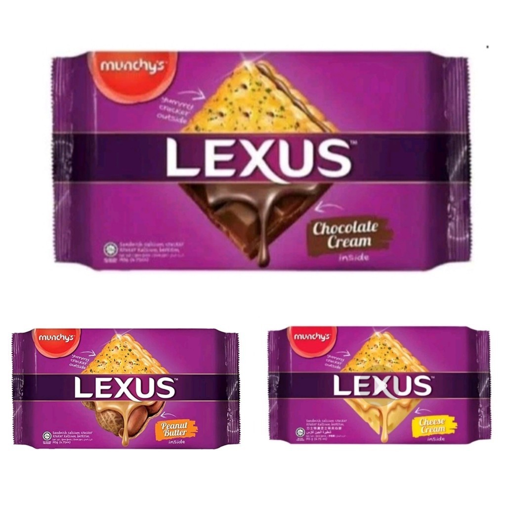 

Lexus Munchy's Biskuit Chocolate / Cheese / Peanut