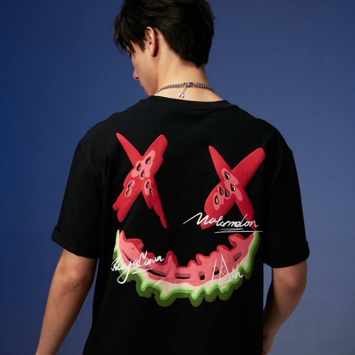 Ricky Is Clown Watermelon Tee Black  / RickyisClown