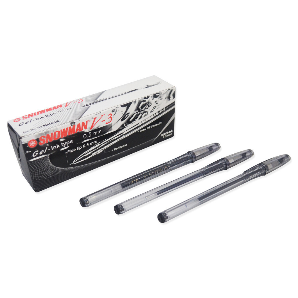 

Snowman Gel Link TypePulpen Pena Ballpoint Snowman V3