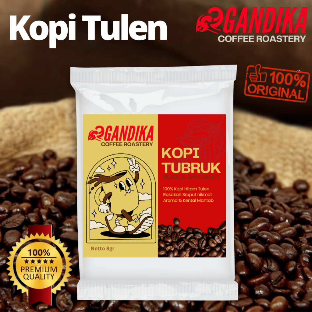 

GANDIKA GANDIKA KOPI HITAM TULEN KOPI TANPA GULA 8gr KOPI BOGOR SPECIALITY KOPI KHAS BOGOR OLEH OLEH BOGOR ORI