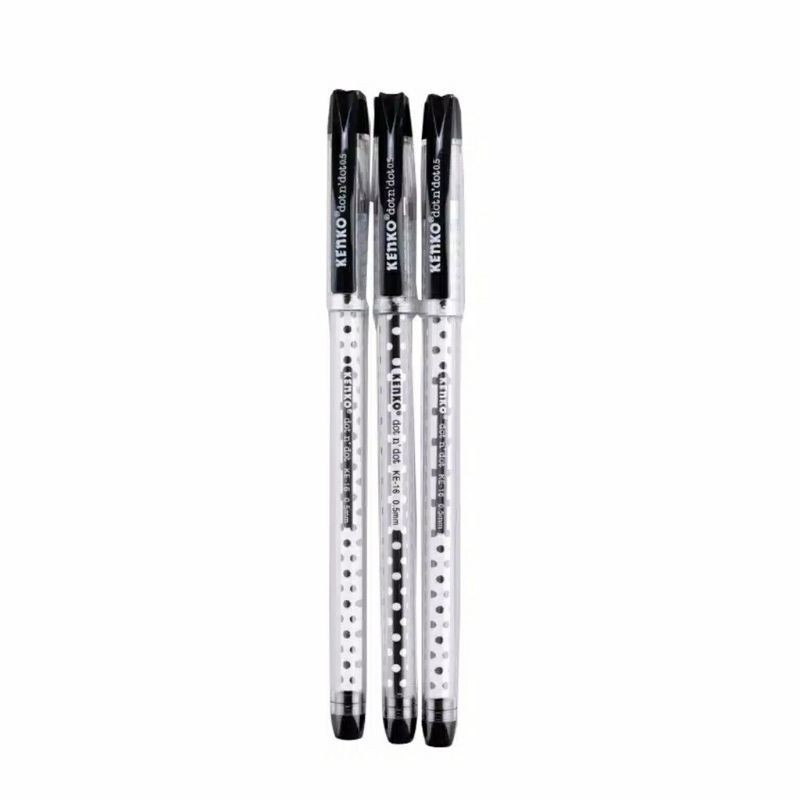 

Pulpen Dot N' Dot 0.5 Mm 1 Pcs / Bollpen Gel Kenko Ke-16 / Jel Pen