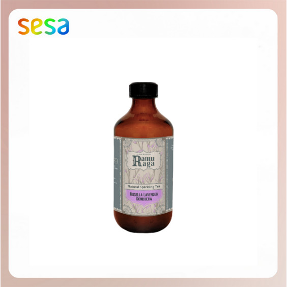 

RAMURAGA Rosella Lavender 330ml - Kombucha Minuman Sehat