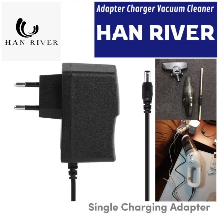Adapter Charger HAN RIVER HRXCQ01 HRXCQ03BK WT Vacuum Cleaner Adaptor