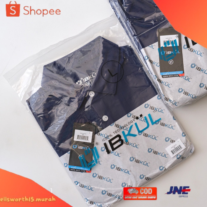 (PROMO) -IBKUL polo shirt kaos pria sport comfort olahraga