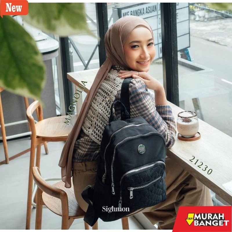 tas ransel wanita shopee TAS RANSEL SIGHMON ORIGINAL 100%IMPORT CINA. KODE 21230