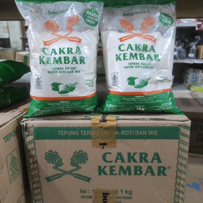 

Tepung Terigu Econopack Cakra kembar 12kg