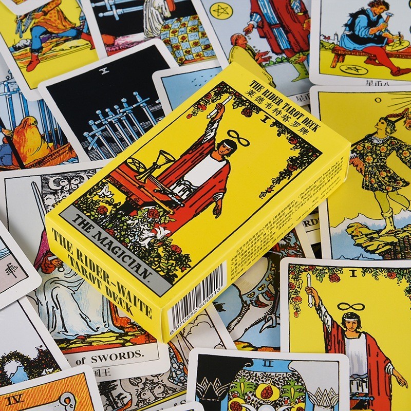 Kartu Tarot Original Isi 78 Free Panduan Bahasa Indonesia / Kartu Ramal / Kartu Tarot