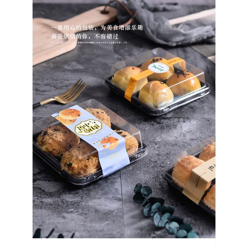 10pcs Tray Mika 4Sekat / Mika Pia / Mika Pudding Mini / Mika Cookies / Mika Roti