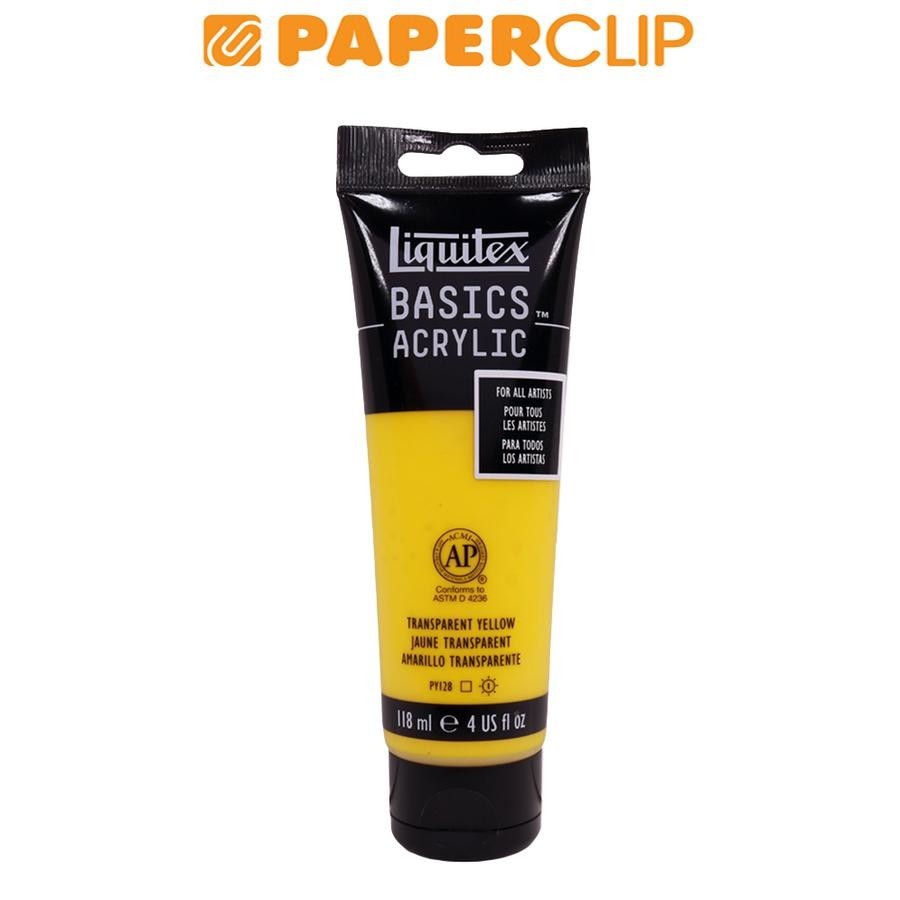 

CAT ACRYLIC LIQUITEX BASIC 118ML 1046045LQ TRANSPARENT YELLOW