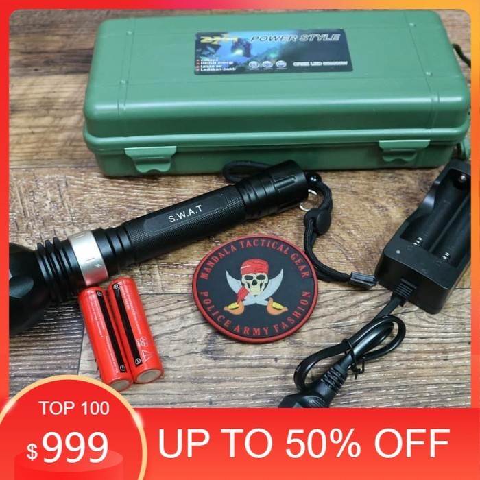[ZONA MILITERY] Senter tactical diving / selam / senter khusus diving dan selam
