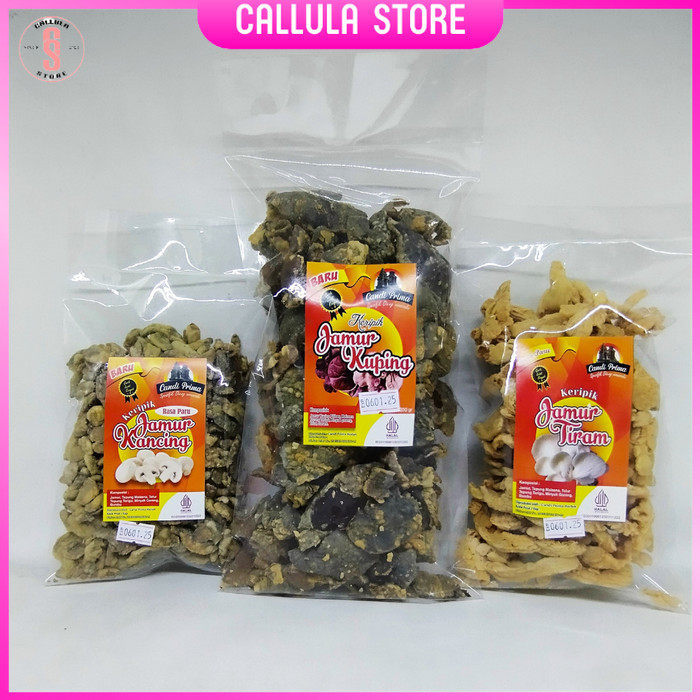 

Keripik Jamur Crispy Tiram Kancing Kuping Oleh Oleh Khas Dieng Wonosobo Pasti Enak