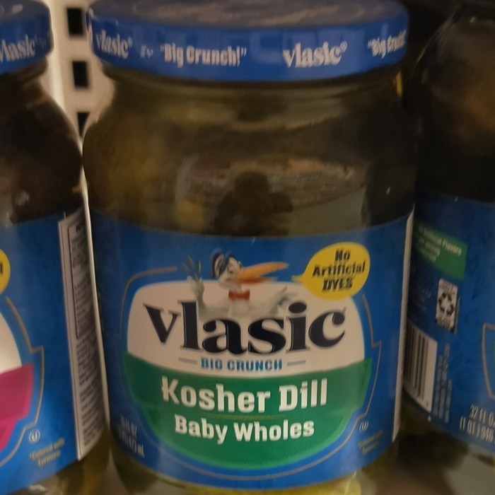 

vlasic kosher dill baby wholes acar 473ml pickles