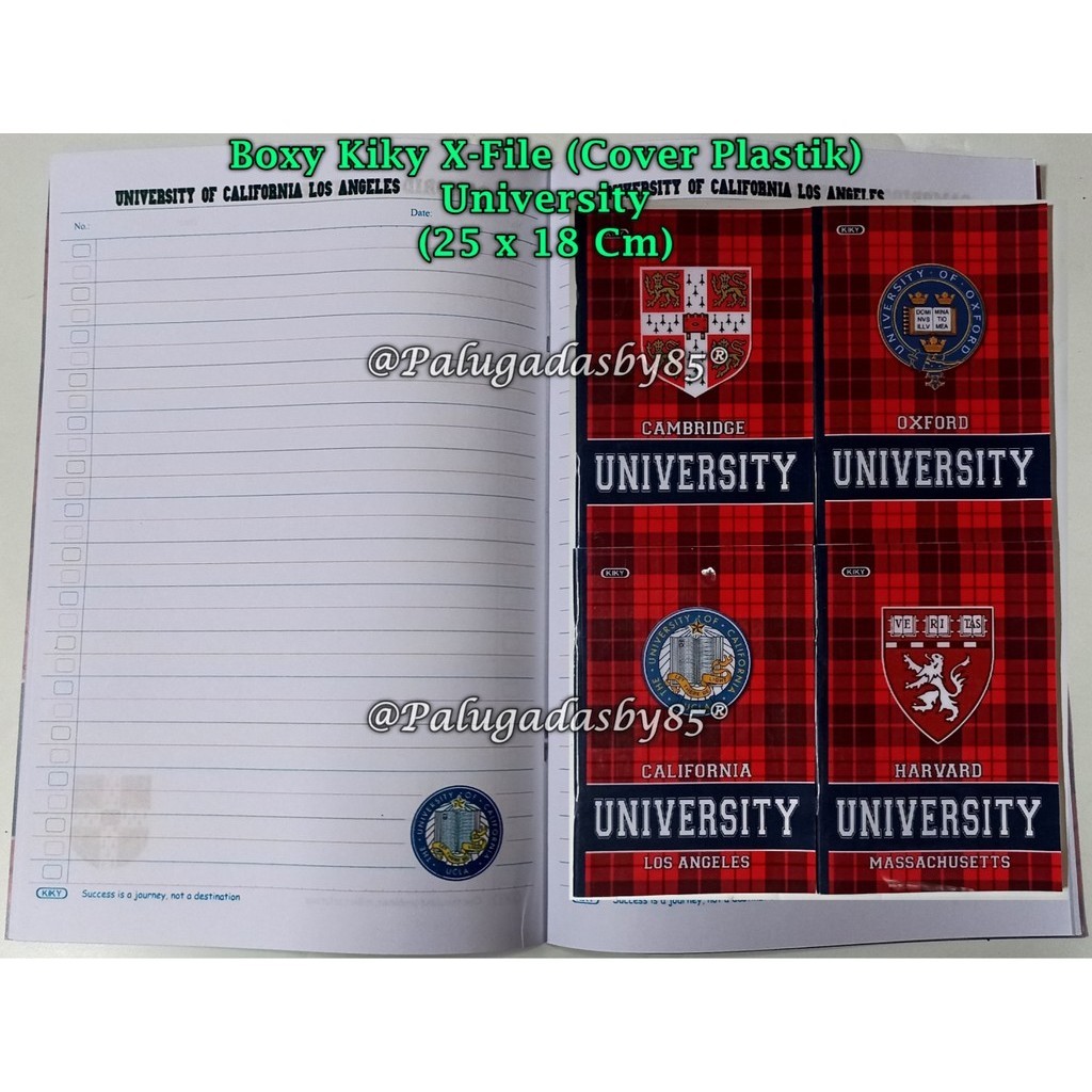 

(1 Pak Isi 10 Buku) Buku Boxy KIKY X-File 42 Cover Plastik / Buku Boxy Kiky 42 X-File (1 Pak/10)