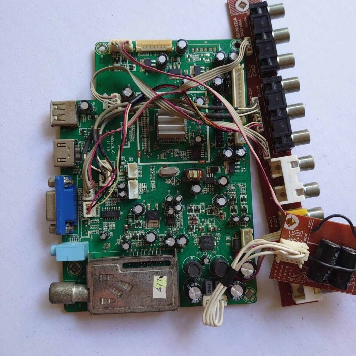 MB mainboard motherboard mesin tv LED Polytron PLD 24D300 - 24D303 - PLD24D300 - PLD24D303