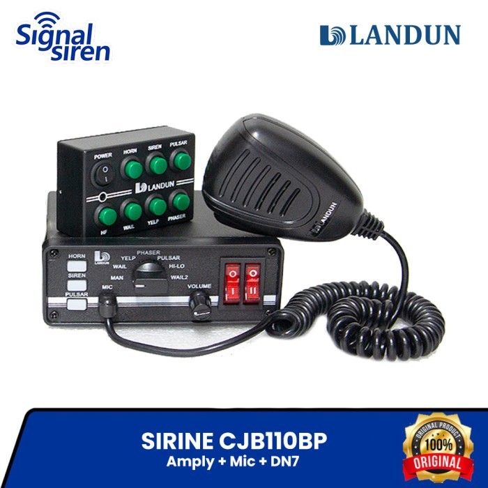 LANDUN SIRINE PATWAL POLISI CJB110BP MODUL SIRINE ONLY TANPA TOA