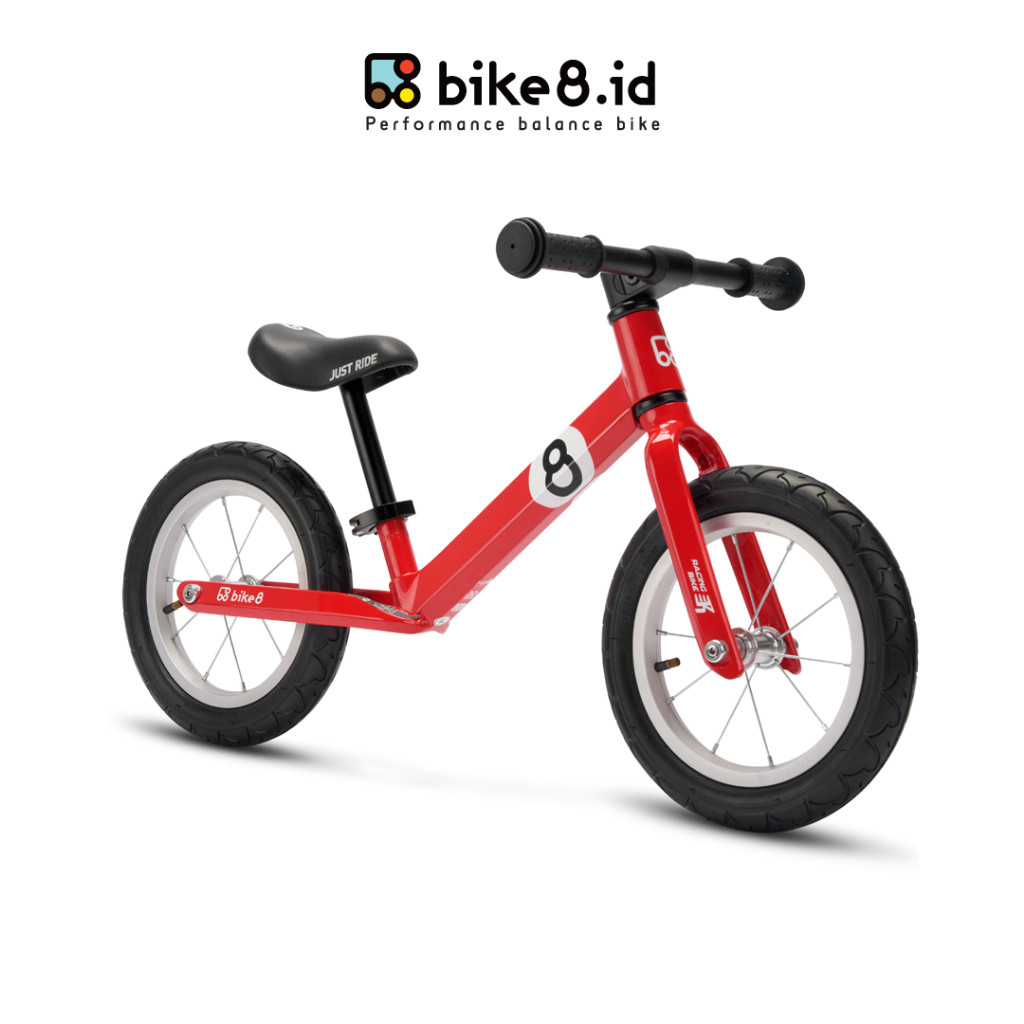 BIKE8 Racing Balance Bike / Push Bike - Sepeda Anak - Red