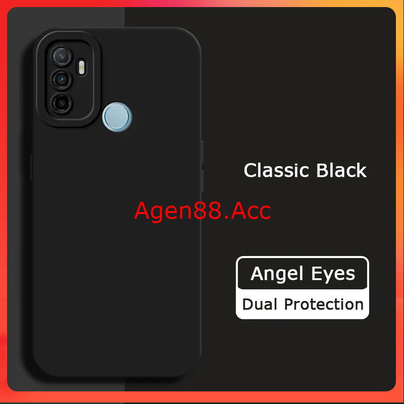 A [ Oppo A53 / A53s 4G ] Soft Case Macaron Big Eye Candy Pro Camera Samsung Series Bahan Karet Lentu