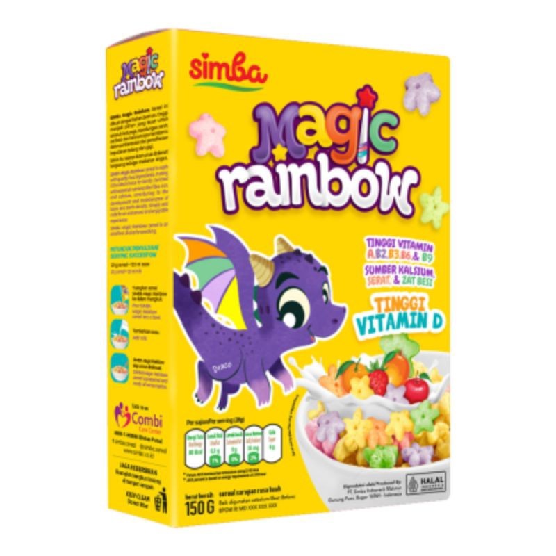 

Simba Sereal Magic Rainbow150gr Dan Simba Choco Chips Strawberry 300gr
